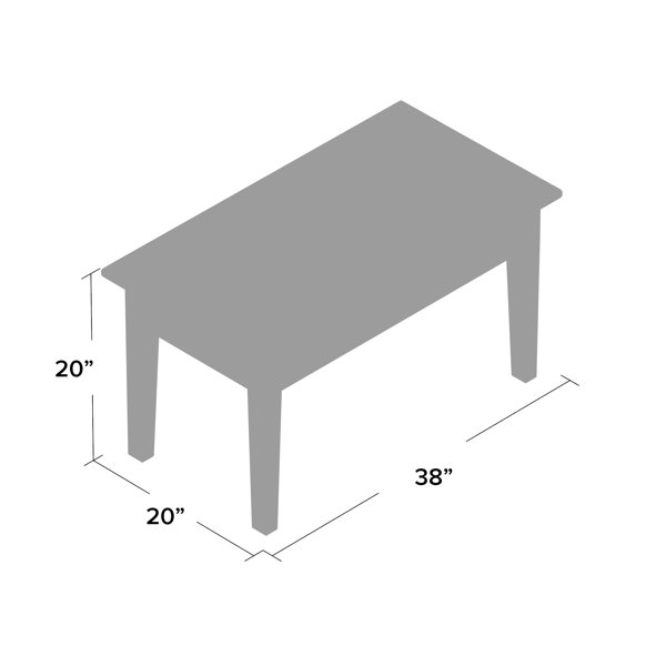 Charlton Home® Wilfredo 4 Legs Coffee Table with Storage & Reviews